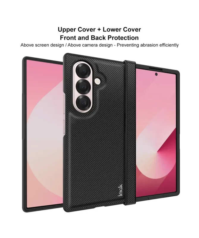 Coque Samsung Galaxy Z Fold 7 | IMAK Ruiyi Carbon Texture