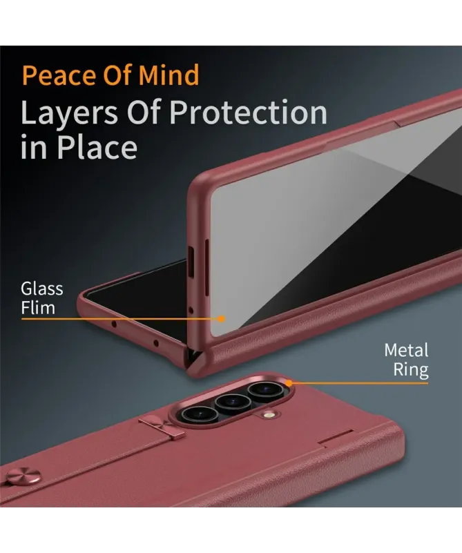 Coque Samsung Galaxy Z Fold 7 avec support intégré | Anti-choc rigide