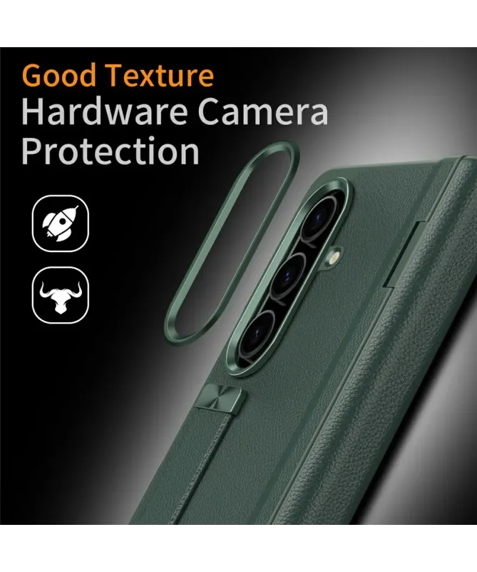 Coque Samsung Galaxy Z Fold 7 avec support intégré | Anti-choc rigide
