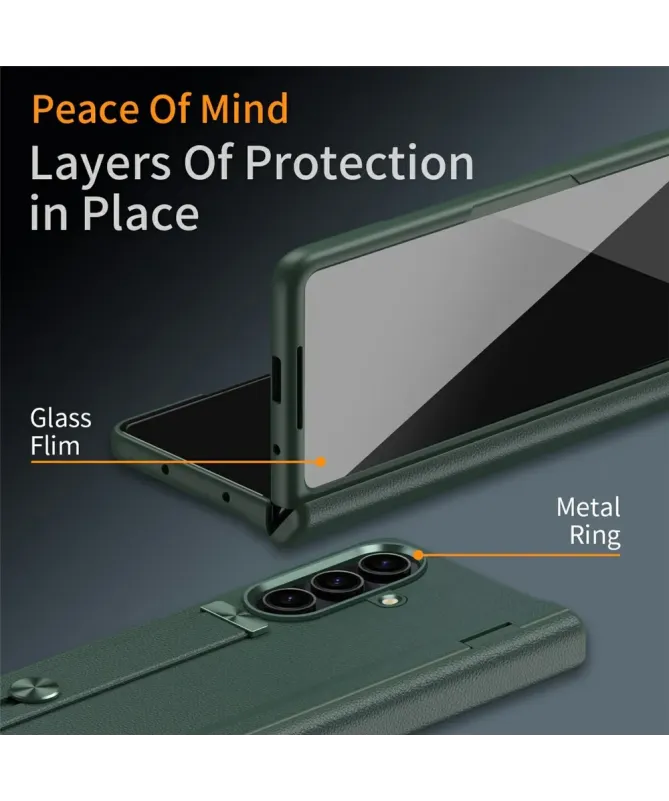 Coque Samsung Galaxy Z Fold 7 avec support intégré | Anti-choc rigide