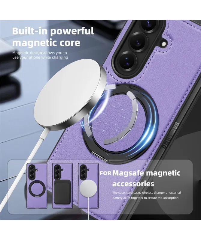 Coque Samsung Galaxy Z Fold 7 Anneau Magnétique 360° | RINGFORCE