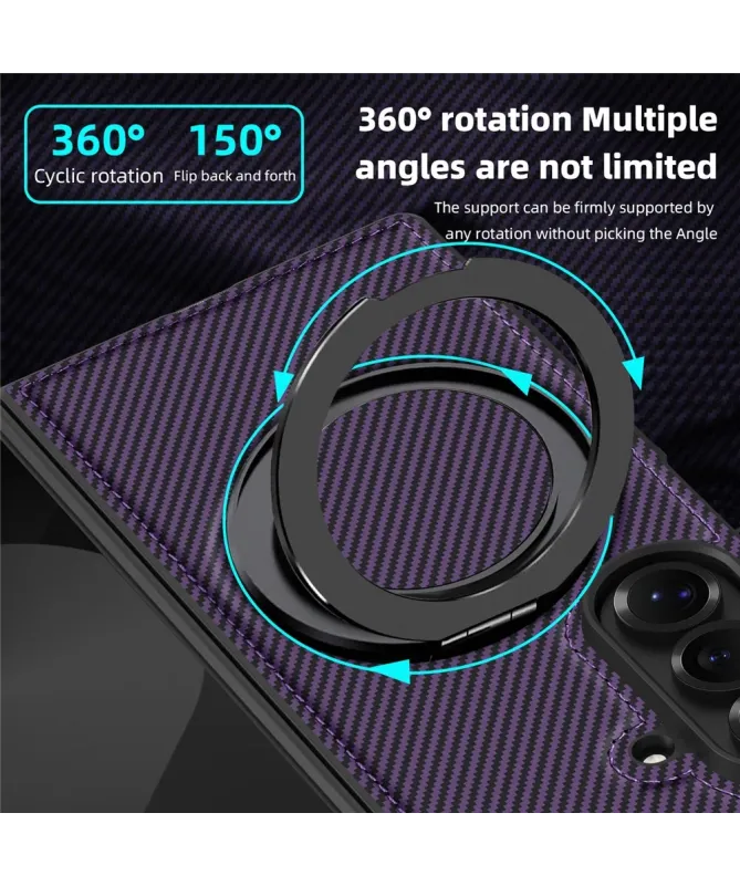 Coque Samsung Galaxy Z Fold 7 avec Anneau Magnétique 360° | Elanco