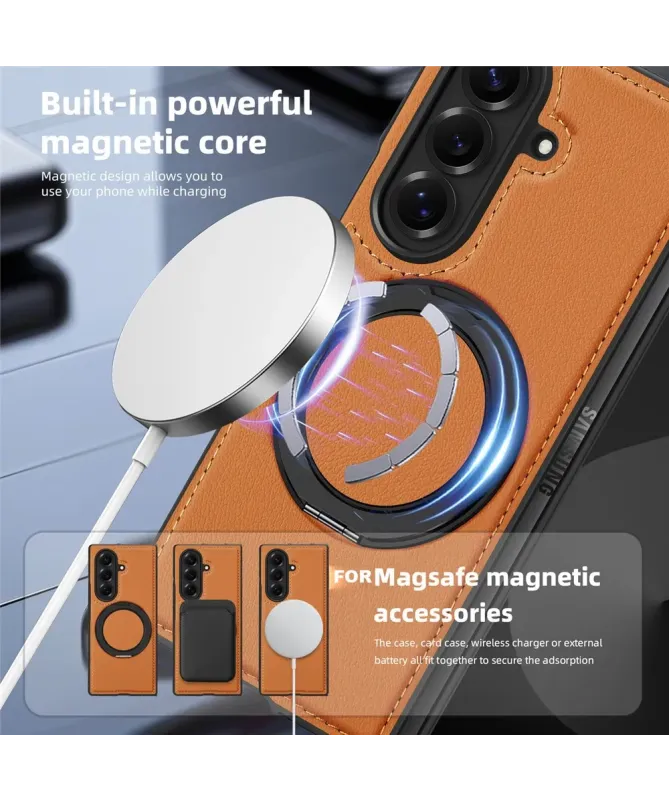 Coque Samsung Galaxy Z Fold 7 Anneau Magnétique 360° | RINGFORCE