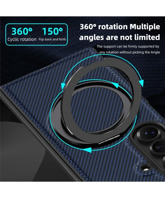 Coque Samsung Galaxy Z Fold 7 avec Anneau Magnétique 360° | Elanco