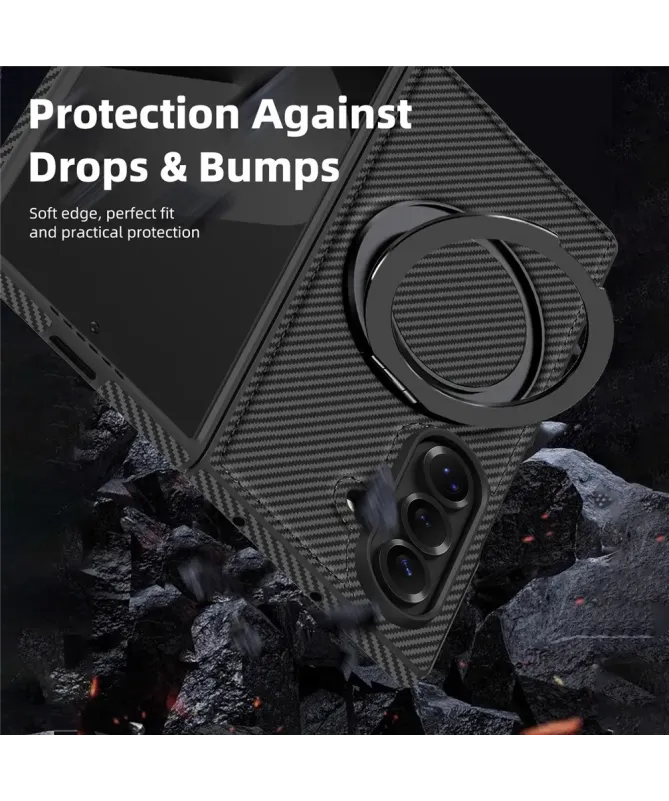 Coque Samsung Galaxy Z Fold 7 avec Anneau Magnétique 360° | Elanco