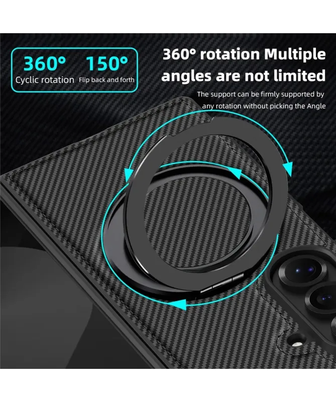 Coque Samsung Galaxy Z Fold 7 avec Anneau Magnétique 360° | Elanco