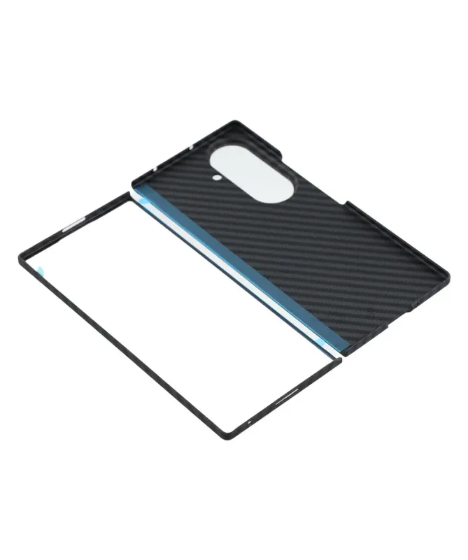 Coque Samsung Galaxy Z Fold 7 Effet Fibre de Carbone Ultra-Fine | Sely