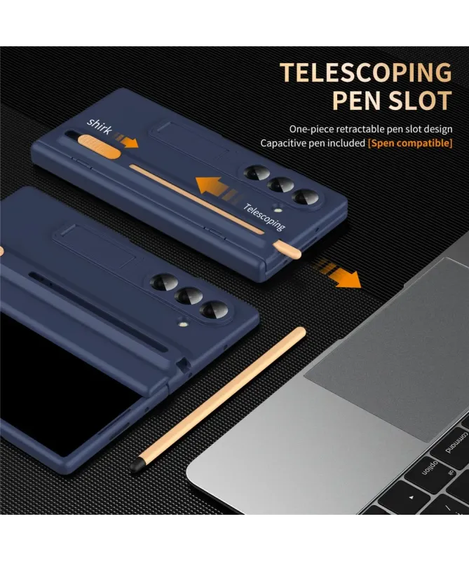Coque Samsung Galaxy Z Fold 7 Protection avec Support et Verre Trempé 
