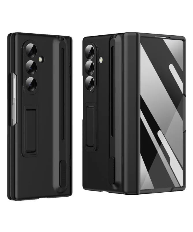 Coque Samsung Galaxy Z Fold 7 Protection avec Support et Verre Trempé 