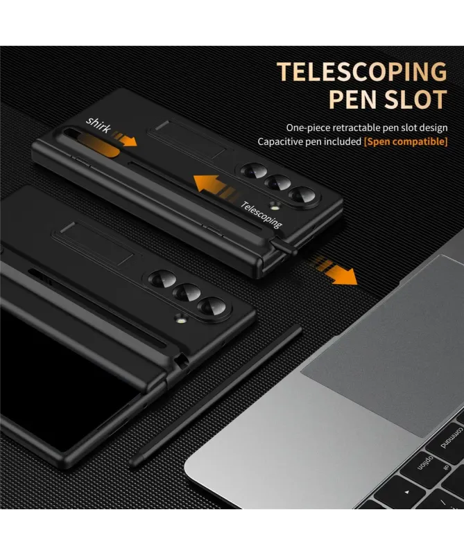 Coque Samsung Galaxy Z Fold 7 Protection avec Support et Verre Trempé 