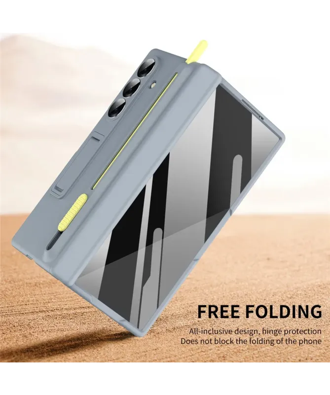 Coque Samsung Galaxy Z Fold 7 Protection avec Support et Verre Trempé 