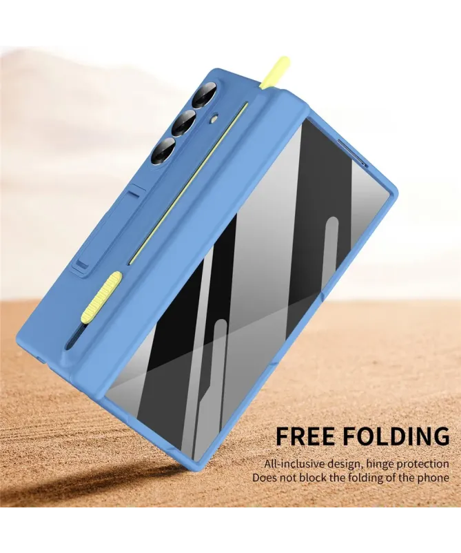Coque Samsung Galaxy Z Fold 7 Protection avec Support et Verre Trempé 