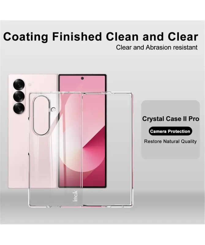 Coque Samsung Galaxy Z Fold 7 Transparente Double Partie | Elira