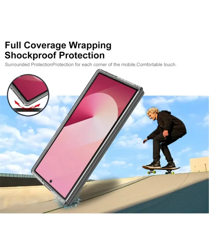 Coque Samsung Galaxy Z Fold 7 Transparente Double Partie | Elira