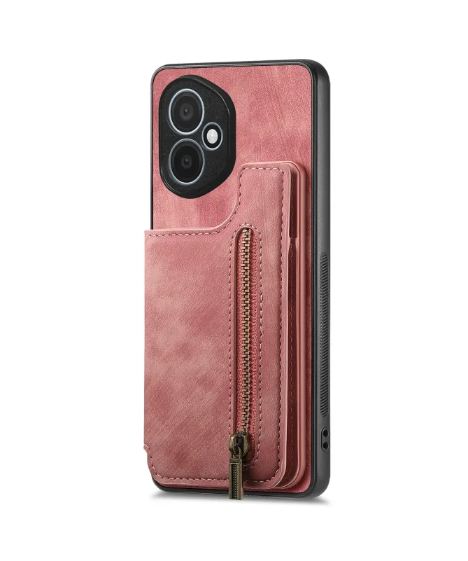 Coque Honor 400 Vintage Portefeuille à Fermeture Zippée