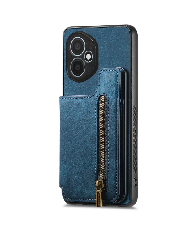 Coque Honor 400 Vintage Portefeuille à Fermeture Zippée