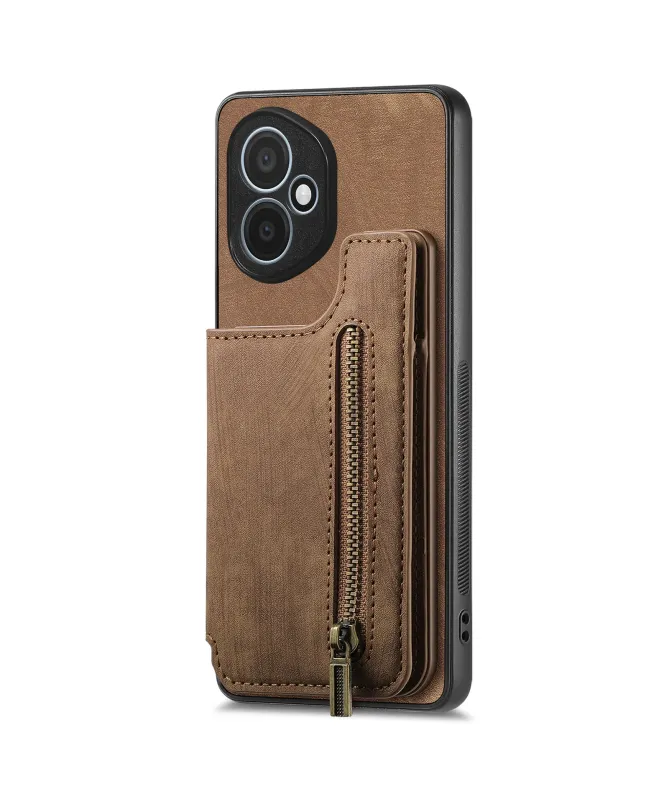 Coque Honor 400 Vintage Portefeuille à Fermeture Zippée