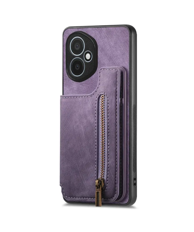 Coque Honor 400 Vintage Portefeuille à Fermeture Zippée