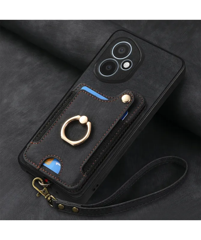 Coque Honor 400 Cuir Vintage avec Porte-Carte RFID