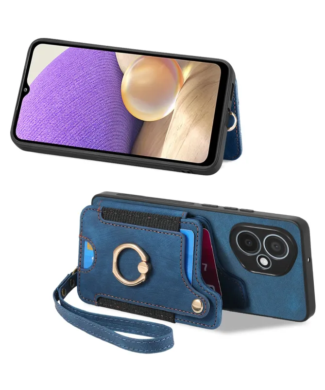 Coque Honor 400 Cuir Vintage avec Porte-Carte RFID