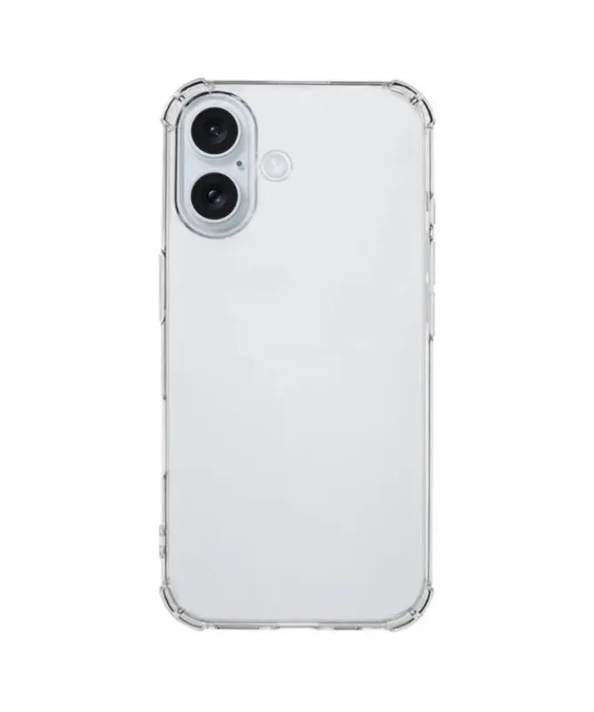 Pack iPhone 16 Plus | Coque Coins Renforcés Transparente avec 2 Verre 