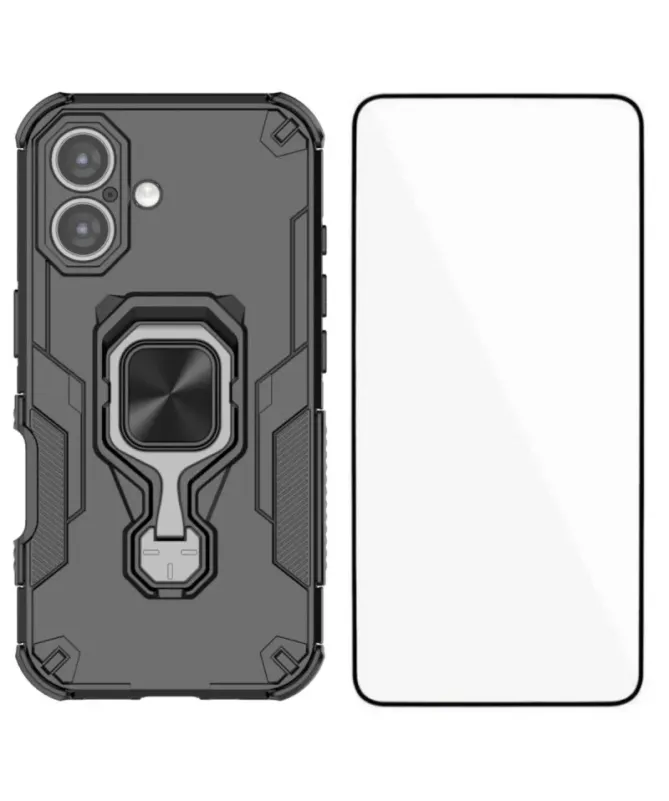 Coque iPhone 16 Plus | Support et Verre Trempé