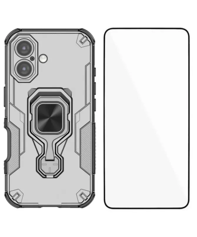 Coque iPhone 16 Plus | Support et Verre Trempé