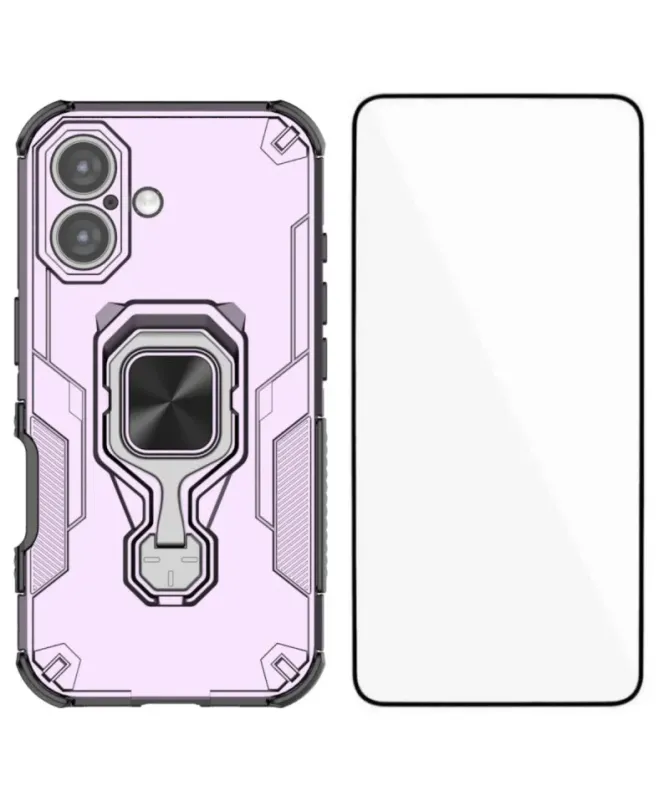 Coque iPhone 16 Plus | Support et Verre Trempé