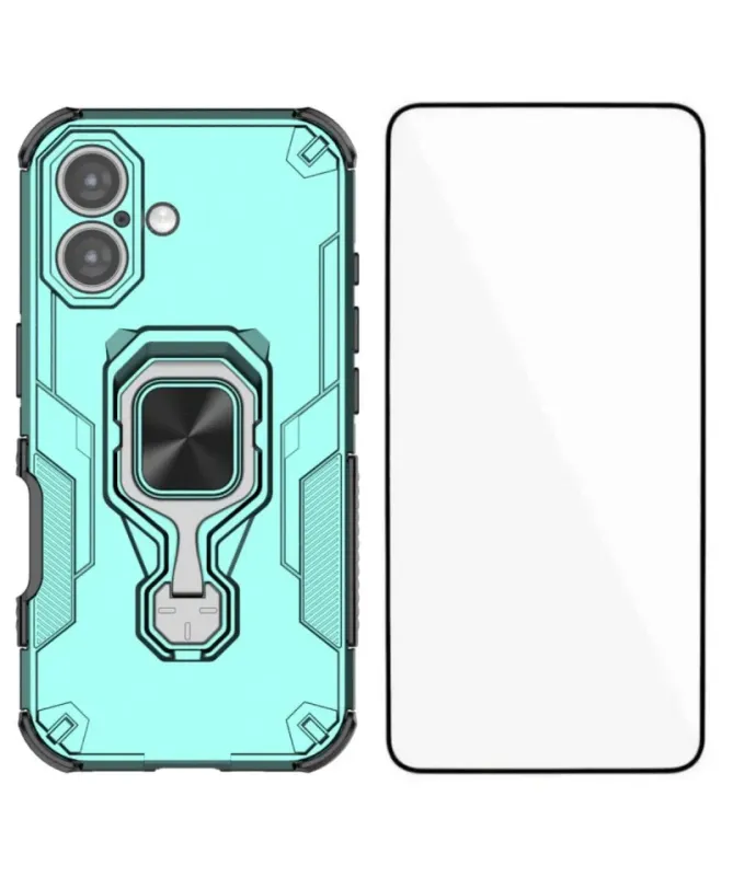 Coque iPhone 16 Plus | Support et Verre Trempé