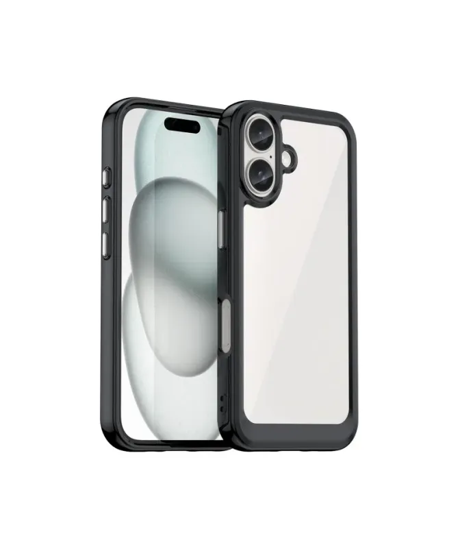 Coque iPhone 16 Plus Rugged silicone avec verre trempé