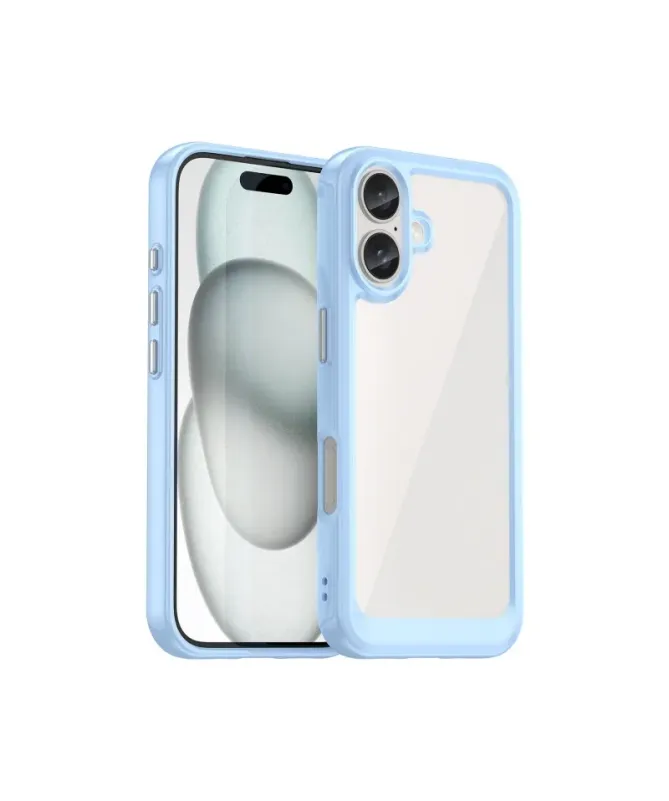 Coque iPhone 16 Plus Rugged silicone avec verre trempé