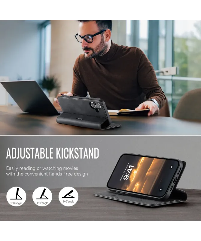 Étui iPhone 16 Plus Cavallo Wallet View