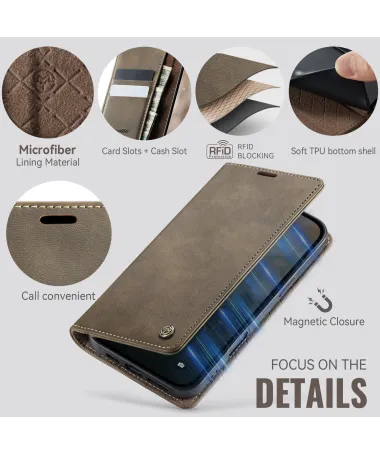 Étui iPhone 16 Plus Cavallo Wallet View Marron - photo 6