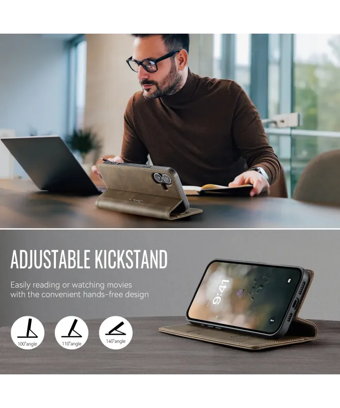 Étui iPhone 16 Plus Cavallo Wallet View