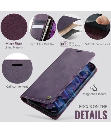 Étui iPhone 16 Plus Cavallo Wallet View Violet - photo 18