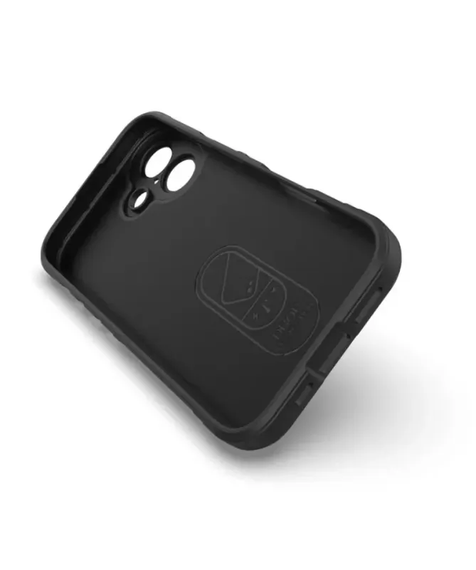 Coque iPhone 16 Plus Rugged silicone avec verre trempé