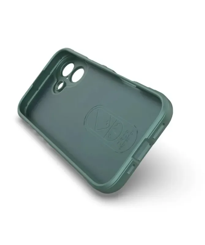 Coque iPhone 16 Plus Rugged silicone avec verre trempé