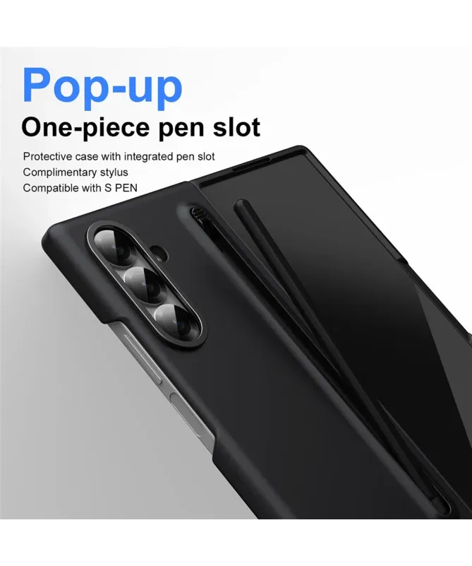 Coque Samsung Galaxy Z Fold 7 avec Stylet Intégré et Protection Totale