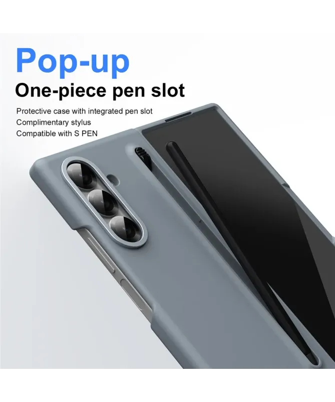 Coque Samsung Galaxy Z Fold 7 avec Stylet Intégré et Protection Totale