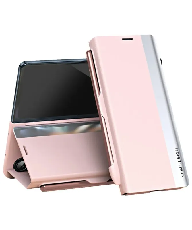 Etui Samsung Galaxy Z Fold 7 Business effet cuir Magnet