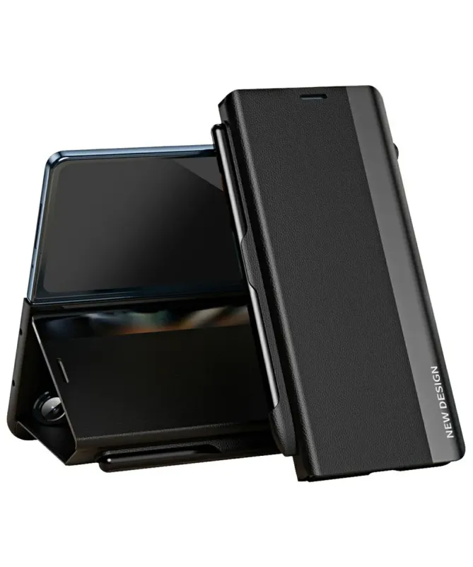 Etui Samsung Galaxy Z Fold 7 Business effet cuir Magnet