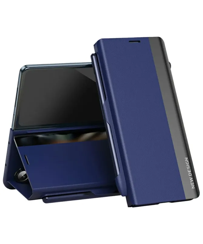 Etui Samsung Galaxy Z Fold 7 Business effet cuir Magnet