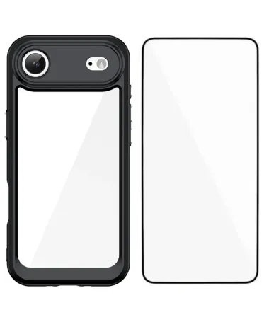 Coque Renforcée iPhone Air avec Film Verre Trempé | Protection Totale 