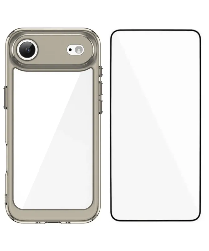 Coque Renforcée iPhone Air avec Film Verre Trempé | Protection Totale 