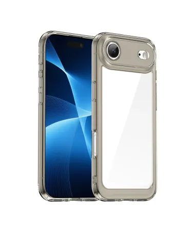 Coque Renforcée iPhone Air avec Film Verre Trempé | Protection Totale 360° Gris - photo 12