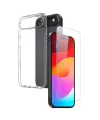 Coque transparente iPhone Air avec protection d'écran en verre trempé