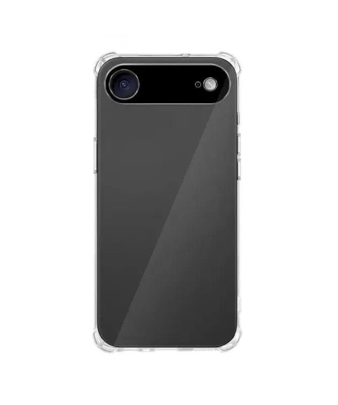 Pack iPhone Air Coque Coins Renforcés Transparente avec Verre Trempé