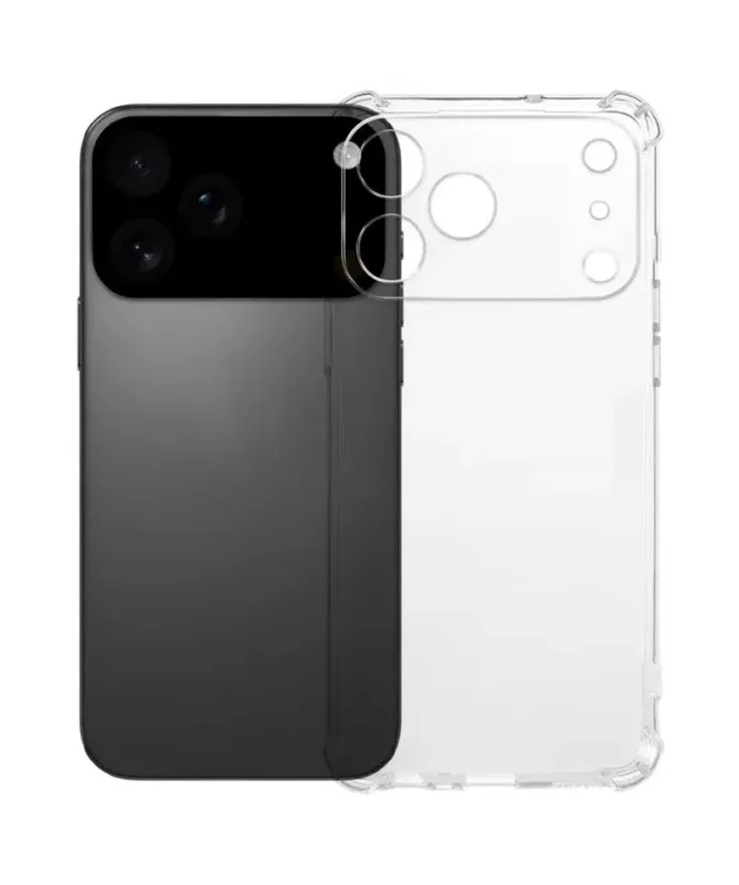 Pack iPhone Air | Coque Coins Renforcés Transparente avec 2 Verre Trem