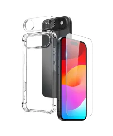 Coque Transparente iPhone Air | Pack 3-en-1