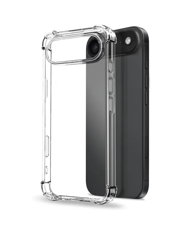 Pack iPhone Air - Coque Transparente avec Verre Trempé